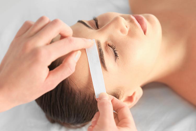 Facial waxing at the Little Beauty Cabin Southend-on-Sea